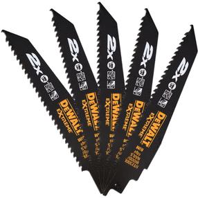Edasi-tagasi liikuv saetera Dewalt DT2300L-QZ, bimetall, 152 mm, 5 tk