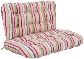 Комплект подушек для садовой мебели Patio Marocco C029-05SB, красный цв./бежевый цв., 99 x 95 см