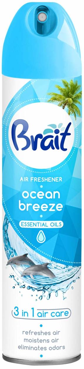 Gaisa atsvaidzinātājs Brait Ocean Breeze, 0.3 l