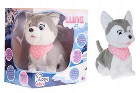 Interaktiivne mänguasi, koer Tm Toys Puppy Luv Luna, valge/hall