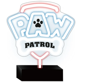 Dekoratsioon "Paw Patrol" Forever Light OW-120146 LED-valgustusega, 25 cm, sinine v./roosa v.