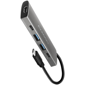 USB šakotuvas Axagon HMC-5G2, juoda