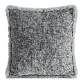 Dekoratyvinės pagalvėlės užvalkalas Blanca 03, plieno sp., 45 cm x 45 cm