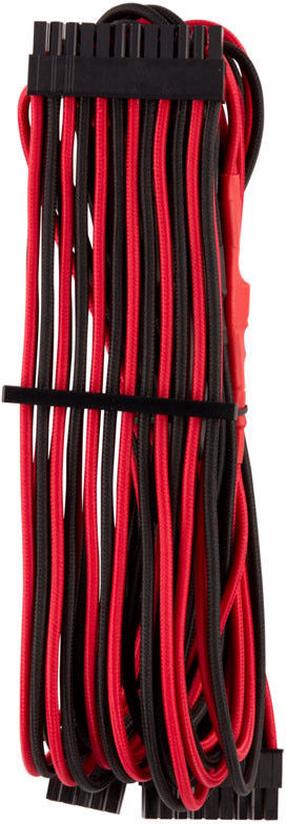 Провод Corsair Premium Sleeved 24-pin ATX Gen 4 CP-8920233 ATX 24pin Male, 1 x 20 + 4-pin ATX male, 0.61 м