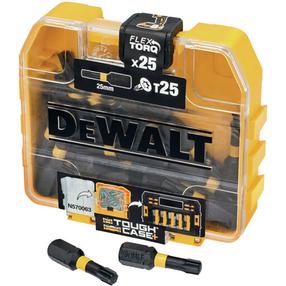 Skrūvgriežu uzgaļu komplekts Dewalt DT70558T-QZ, T25, 25 mm