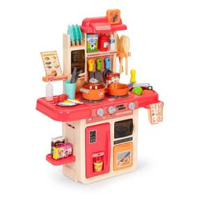 Игровая кухня EcoToys, розовый цв.