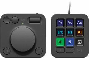 Klaviatūra Logitech MX Creative Console, grafīta krās.