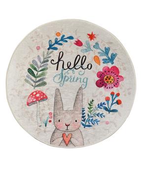 Paklājs Conceptum Hypnose Hello Spring 876CHL1220, daudzkrāsaina, 140 cm x 140 cm