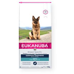 Sausas šunų maistas Eukanuba Breed Specific German Shepherd, vištiena, 12 kg