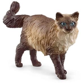 Mängukujuke Schleich Farm World Ragdoll Cat 13940, 6.5 cm, pruun v.