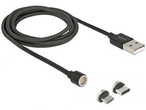 Vads Delock, USB Type C/Micro USB/USB 2.0 Type A