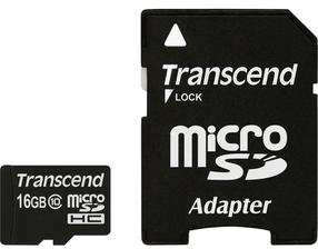 Atminties kortelė Transcend TS16GUSDHC10, 16 GB, 90 Mb/s