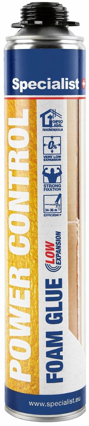 Montažinės putos Specialist+ Power Control, 850 ml