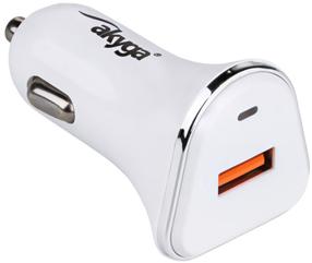 Автомобильное зарядное устройство Akyga AK-CH-07, USB, 15 Вт