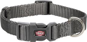 Antkaklis šunims Trixie Premium, pilka sp., 400 - 650 mm x 25 mm, L/XL