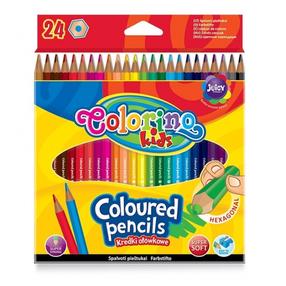 Krāsainie zīmuļi Colorino Coloured Pencils, 24 gab.