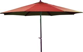 Paplūdimio skėtis Besk 4750959065402, 270 cm, raudonas