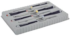 Kruvikeerajate komplekt Bahco Ergo Screwdriver Set BE-9884, isoleeritud, 12.5 cm, 6 tk