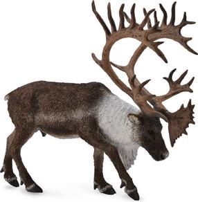 Mängukujuke Collecta Woodland Caribou 88709, 12 cm, pruun v./valge v.