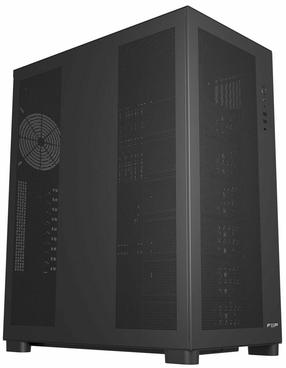Корпус компьютера FSP U500-B, черный цв.