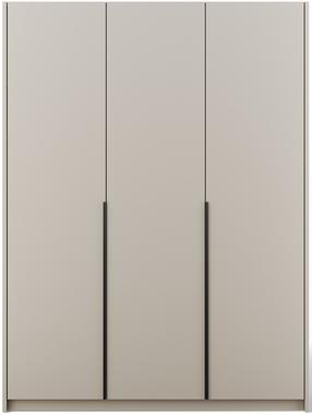 Skapis ADRK Bregma III, melns krās./kašmira krās., 58 cm x 148 cm x 204 cm