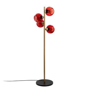 Stāvlampa Opviq Benek 15, 40 W, E27, sarkana krās.