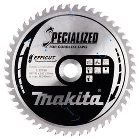 Режущий диск Makita Efficut, 190 мм x 20 мм