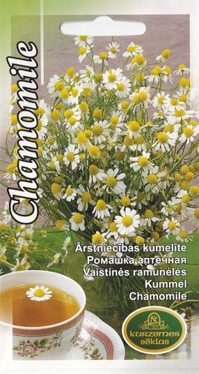 Sēklas Kurzemes sēklas viengadīgās Chamomille Seeds, 4 g