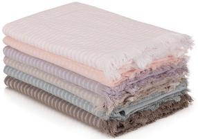Vonios rankšluosčių rinkinys Foutastic Towel Set Coco 321SHS1190, įvairių spalvų, 60 cm x 40 cm, 6 vnt.