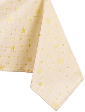 Staltiesė Restilo Stardust, aukso, 220 x 140 cm