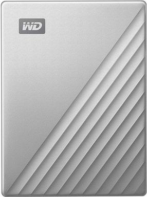 Kõvaketas Western Digital My Passport Ultra, HDD, 4 TB, hõbe v.