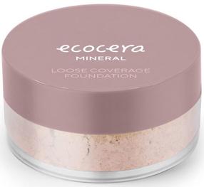 Birstošais pūderis Ecocera Mineral Loose Coverage, w5 rio, 4 g