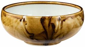 Bļoda Verlo Slow, brūna krās./balta krās., 15 cm, 0.7 l