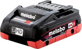Akumuliatorius Metabo, 18 V, li-hd, 4000 mAh