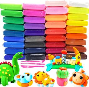 Plastilīns Air Dough, 36 gab.