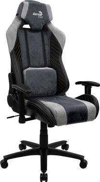 Spēļu krēsls AeroCool Baron AC-250, 70 x 69 x 125 - 135 cm, zila krās./pelēka krās.