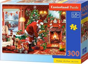 Puzle Castorland 300 el. Santa's Special Delivery B-030538, 40 cm x 29 cm, 300 gab.