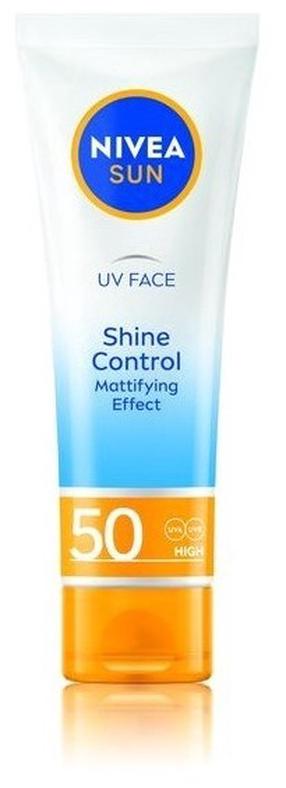 Dienas sejas krēms Nivea Sun Shine Control, 50 ml, SPF 50