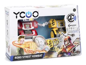 Игрушечный робот Silverlit Robo Street Kombat 88067, универсальный, красный цв./желтый цв./многоцветный