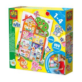 Loovkomplekt SES Creative Poster With Stickers