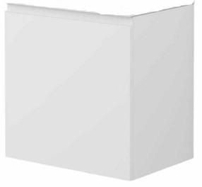Vonios spintelė po praustuvu Viskan PRO Grip 50 1L H, balta sp., 34.5 cm x 49 cm x 49 cm