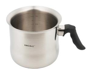 Katliņš pienam King Hoff KH-3111, 1500 ml, 16 cm x 16 cm x 12.5 cm, Ø 16 cm, alumīnija krās., alumīnijs