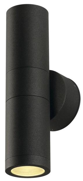 Sieninis lauko šviestuvas SLV Astina, 5.5W, GU10, IP44, antracito sp., 6 cm x 23 cm