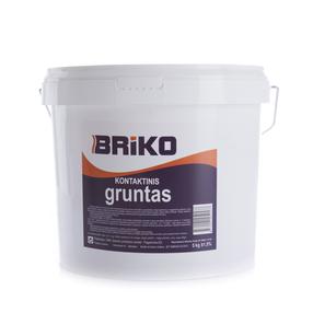 Gruntas paprastasis statybinis Briko Contact Primer, rausva, 5 l