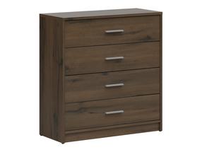 Komoda Nepo Plus, ruda, 34 cm x 80 cm x 84 cm