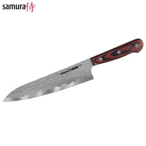 Samura Kaiju Universālais pavāra virtuves nazis 210 mm no AUS 8 Japāņu tērauda 59 HRC