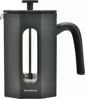 Kavinukas French Press Klausberg KB-7678, 0.8 l, juoda sp.