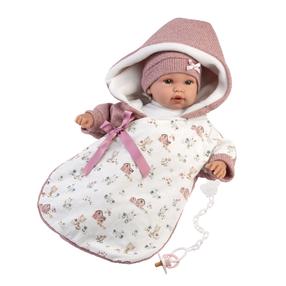 Кукла - новорожденная с аксессуарами Llorens Bobas 63650, 36 см, белый цв.