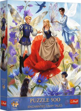 Пазл Trefl Enchanted Fairy Tales Thumbelina 37634, 48 см x 34 см, 500 шт., многоцветный