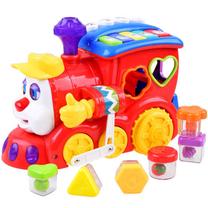 Lavinimo žaislas Cartoon Train, 12 cm, įvairių spalvų